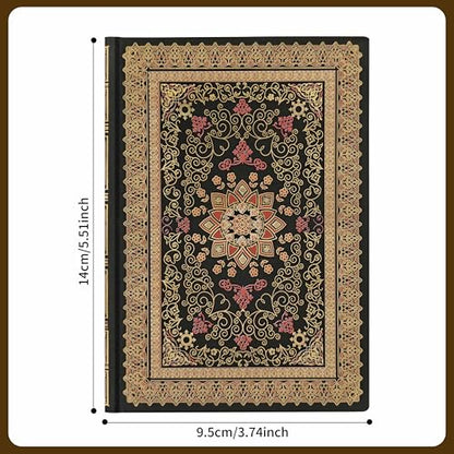 Mlife A6 Small Notebook,Lined Pocket Notebook Hardcover,Journaling Notebooks,192 Pages,100 GSM paper,3.74''* 5.5'',Mini Journal for Women and Man - color: C, size: A6 Lined