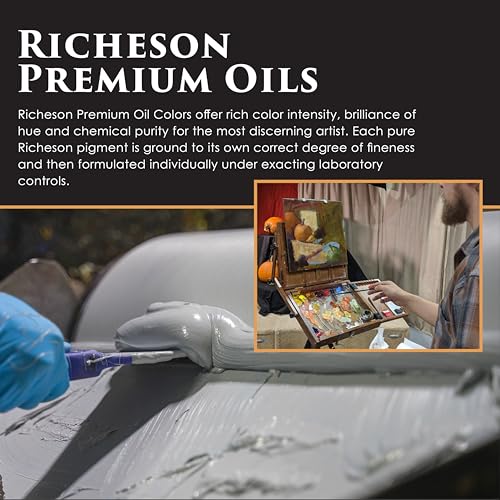 Jack Richeson & Co, Shiva Series Oil Paint Set - Signature Colors Set of 3