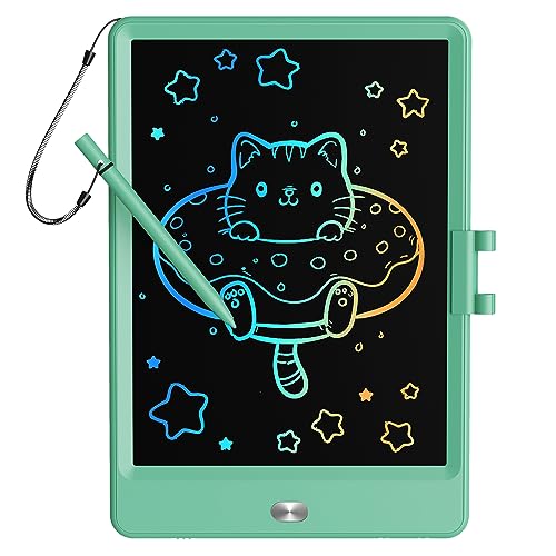 TEKFUN Kids Toys Toddlers Toys for Boys and Girls, 8.5in LCD Writing Tablets Drawing Pad for Kids, Light Doodle Pad Drawing Board for Toddlers, Gifts Toys for 3 4 5 6 7 Year Old Girls Boys(Green) - color: Green, size: 8.5 inch