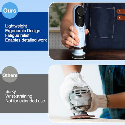Bundle Two-Sided UV Light and Resin Sanding and Polishing Kit