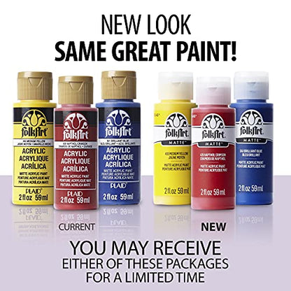FolkArt Acrylic Paint, 2 oz, Crocodile - color: Crocodile, size: 2 Fl Oz (Pack of 1)
