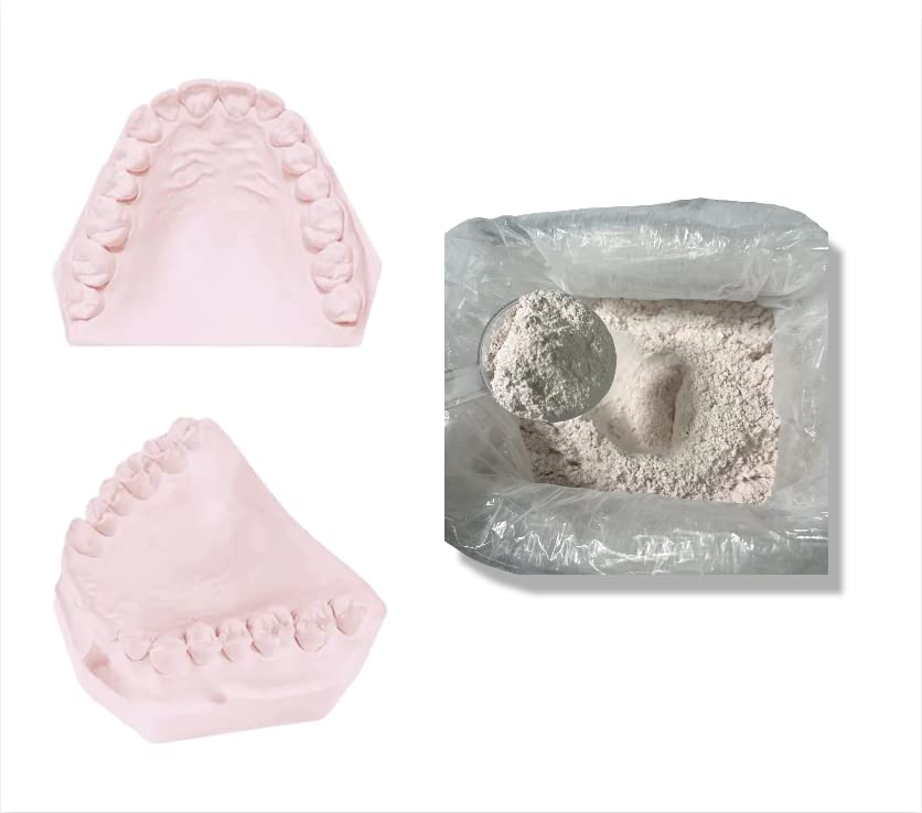 3 lb. - Dental Gypsum Die Stone – Pink Type IV – All Purpose Compound - Model Stones - Used in Dental Lab Arts & Crafts Jewelers – Sealable 5 Pound Bag with Plastic Scoop Included