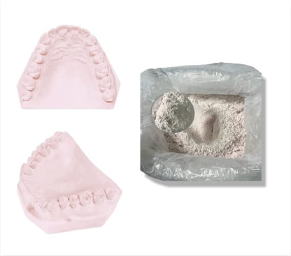 3 lb. - Dental Gypsum Die Stone – Pink Type IV – All Purpose Compound - Model Stones - Used in Dental Lab Arts & Crafts Jewelers – Sealable 5 Pound Bag with Plastic Scoop Included
