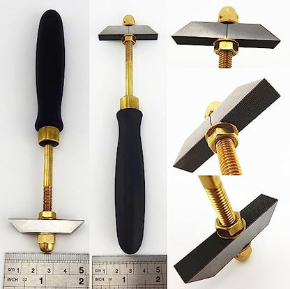 1pc 20 Lines Print Printmaking Copperplate Carving Etch Mezzotint Pull Rows Line Cutter Chisel Tool