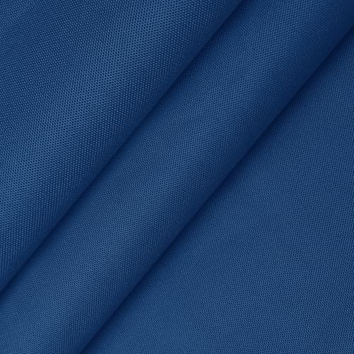 Foreate Waterproof Canvas Fabric by The Yard 600D Fade & UV Resistant Indoor Outdoor Oxford Fabric 58” W Upholstery Polyester Material for Patio Chairs Tent Camping DIY, 1 Yard Blue - color: Blue, size: Pre-cut 1 Yard 58"x 36"