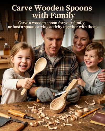 Basswood Spoon Carving Blanks 4-Pack: Unfinished Soft Wood Spoon Kit for Carving, Whittling, Crafting - Wooden Blocks DIY Craft Projects for Beginners & Professional Carvers - color: 4 PCS