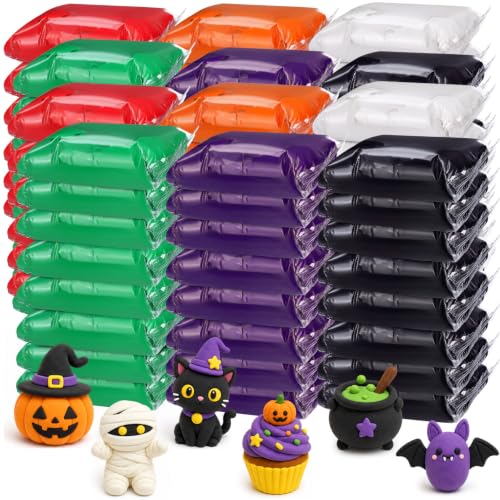 VioraWhite 100 Pcs Air Dry Clay Bulk Modeling Clay for Kids Lightweight Foam Modeling Clays DIY Molding Clays for Kids Adults Crafts Gifts School Project Supplies (Dark Color) - color: Dark Color
