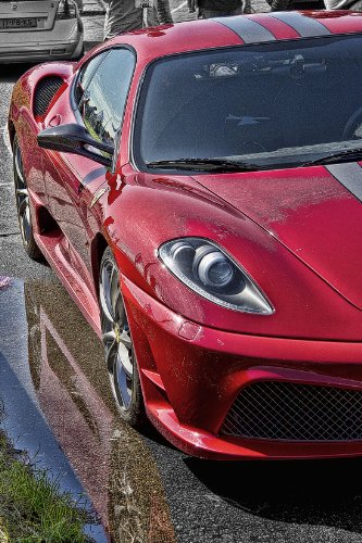 Ferrari 430 Scuderia- CANVAS OR FINE PRINT WALL ART