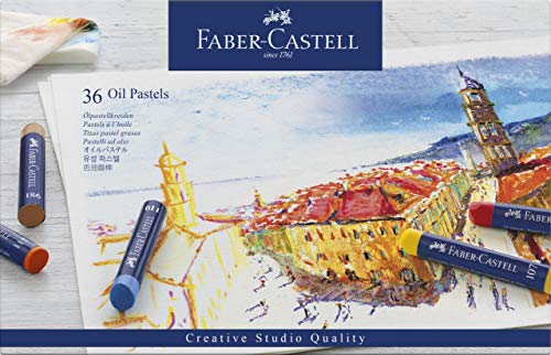 Faber-Castell Oil/Pastel Chalk Pack of 36, Multicoloured, 36 stück (1er Pack)