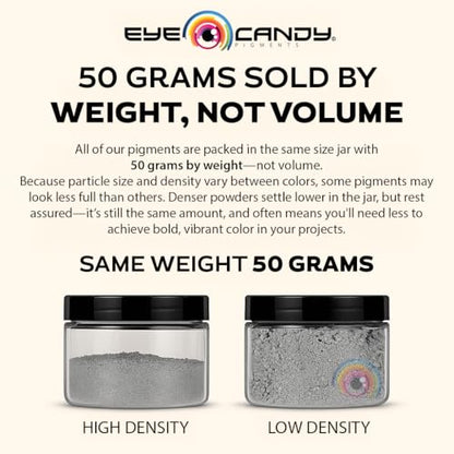 Eye Candy Pigments Premium Blue Mica Powder - Nokon Blue (50gr) - for Epoxy, Resin, Soap, Paint, Woodworking, Acrylic Pouring, Bath Bombs, Fishing Lures - DIY Arts and Crafts Additive - color: Nokon Blue