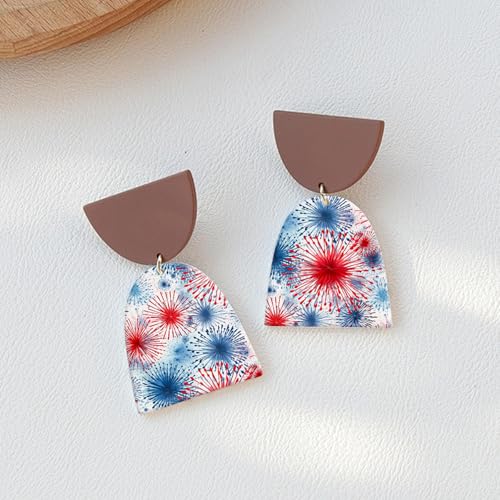 20 Pcs Transfer Paper for Polymer Clay, 4 Designs Textures, Flags, Leopard, Blooming Pattern Water Soluble Polymer Clay Transfer Sheets Paper for DIY Jewelry Earrings Making Stickers 5.82"X3.93" - color: 4 Pattern Sets