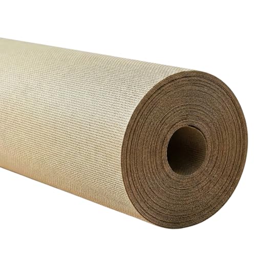 Phifertex Vinyl Mesh Roll - Vinyl Fabric by the Yard for Outdoor, Arts & Crafts, DIY Projects Use - Weather-Resistant Mesh Material - Almond, 2 Yards x 54 Inches - color: Almond, size: 2 Yards