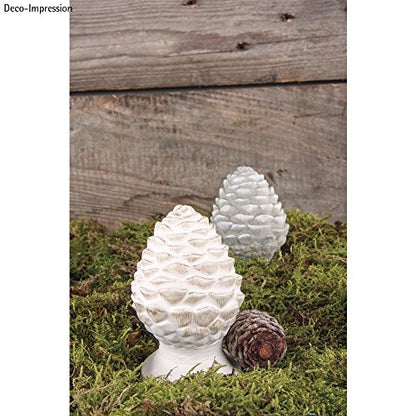 Rayher Latex Full-Form Casting Mould: Pine Cone, Various, red, 7x8.5cm, tab-Bag 1pc - style: Pine Cone Small
