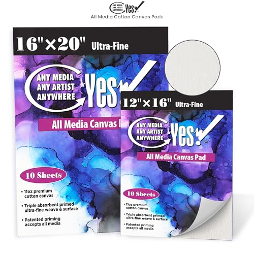 Yes! Canvas Pad 6x8" - size: 6" x 8"