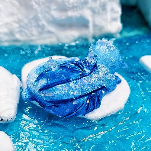 Resin Mold Wing Dragon for Epoxy, Plaster, Ceramic, Polymer Clay, Concrete, Cement Casting 2inch - color: Ice Dragon