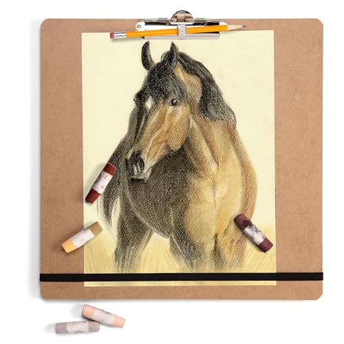 Officemate 13.25" x 13.25" Portable Sketch Board for Artists, Classrooms, or Design and Drafting (83091) - size: Small
