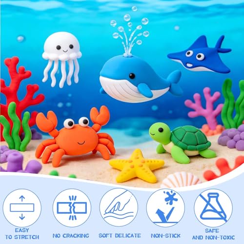 Air Dry Clay-108 Pack 36 Colors Modeling Clay for Kids, Boys and Girls, Air Dry Clay Bulk Kit for Adults with 3 Sculpting Tools and Instructions, Safe, Non-Toxic, DIY Model Magic Clay Gifts Kids Toys - color: 108 Pack