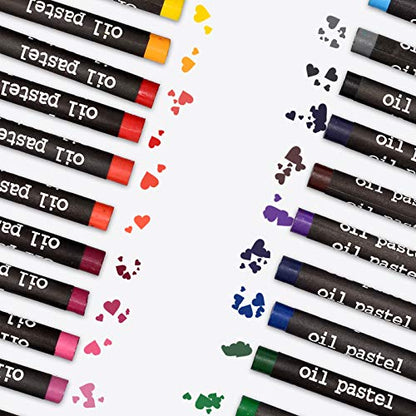 Darnassus 132-Piece Art Set, Deluxe Professional Color Set, Creating Gift Box, Art Set Crafts Drawing Painting Christmas Kit for Kids and Adult, Girls Boys - color: Galaxy Theme