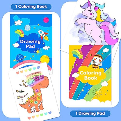 iBayam Art Supplies, 149-Pack Drawing Kit Painting Art Set Art Kits Gifts Box, Arts and Crafts for Kids Girls Boys Adult Artist, with Coloring Book, Crayons, Pastels, Pencils, Watercolor Pens & Cakes - color: Black