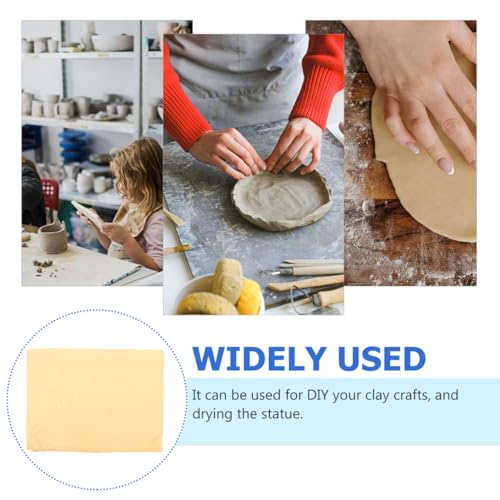 OSALADI Art Tool for Pottery Craft DIY Absorbent Towel Slab Mat Pottery Mat for Home Store