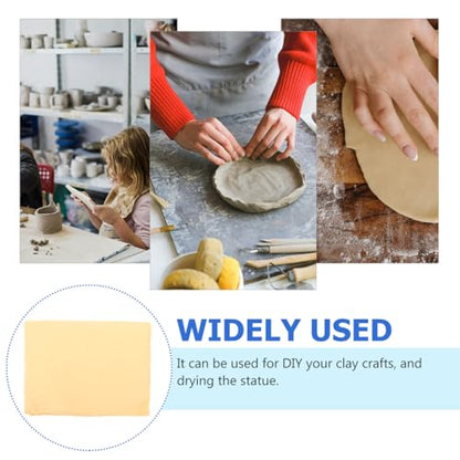 OSALADI Art Tool for Pottery Craft DIY Absorbent Towel Slab Mat Pottery Mat for Home Store