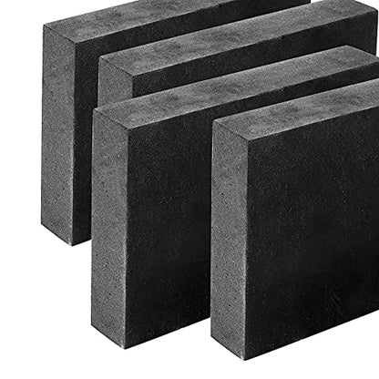 CHENTEC Rubber Bench Block Jeweler's Rubber Bench Block Rubber Stamping Block 4"x6" (10CM x 15CM) - color: Rubber Block, size: 4" x 6"(10cmx15cm)
