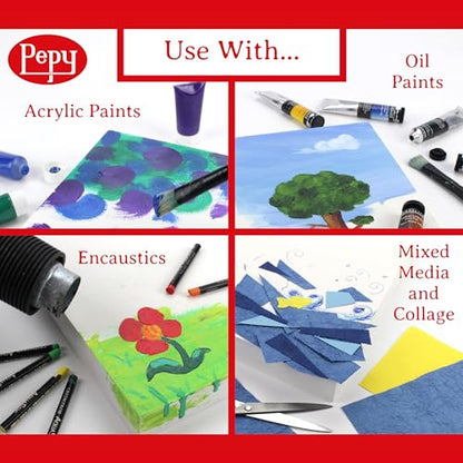 Pepy 16" x 20" Birch Wood Panels; Gallery Depth 1-1/2" Deep Cradle Artist Panel (Pack of 2)
