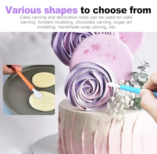 ZeriLion 9 Pcs Clay Sculpting Tools Set for Adults, Double-Ended Pottery Carving and Modeling Tools for Professional Air Dry and Polymer Clay Crafting
