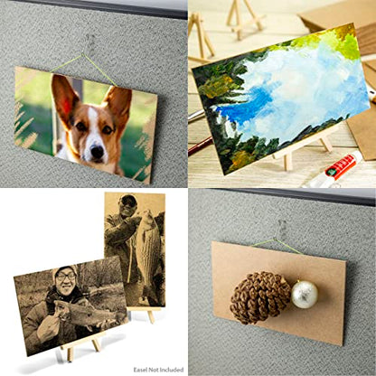 Officemate 5”x9” MDF Board for Crafts, Medium Density Fiberboard, Board 1/8 Inch Thick, Hardwood Board 20PK (83154),Brown - size: ‎9 x 5 x 0.99 inches