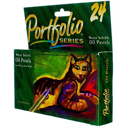 Crayola Portfolio Series Oil Pastels-24/Pkg