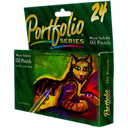 Crayola Portfolio Series Oil Pastels-24/Pkg