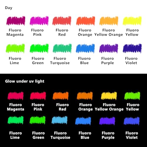 Artecho Neon Oil Pastels Set of 12 Colors (10 x 70 mm) | Soft Oil Pastels, Art Painting, Drawing, Blending - style: 12 Neon Colors