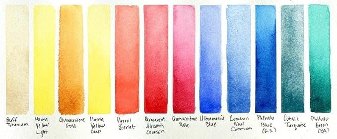 DANIEL SMITH Extra Fine Watercolor Half Pan 24 Color Set V2