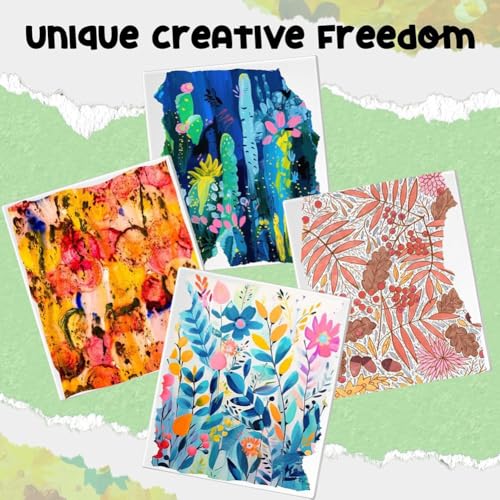 Gel Printing Plates(2-Pack), 5" X 7" Reusable Printmaking Supplies for Art for Making, Scrapbooking