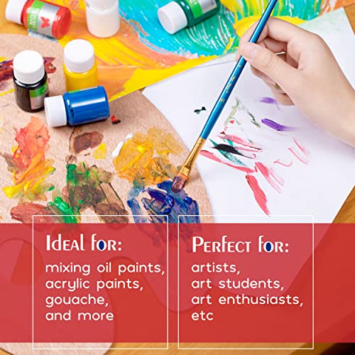 Mr. Pen- Wooden Paint Palette, 2 Pack, Artist Palette, Painting Palette | Oil Paint Palette