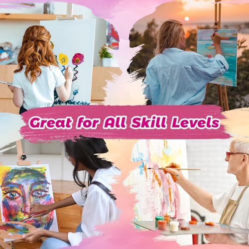 10 Pack 12x16 Canvas Panels for Acrylics & Oils, 100% Cotton, Triple Primed, Acid-Free & Non-Toxic, No Warp, Lightweight Art Boards for Home Decor, Classroom, Gifts, Ideal for Kids, Adults & Artists - size: 12x16" - 10Pack