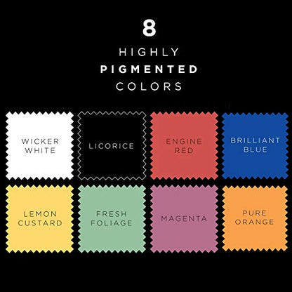 FolkArt Brush on Fabric Acrylic Paint Beginner Set (2-Ounce),