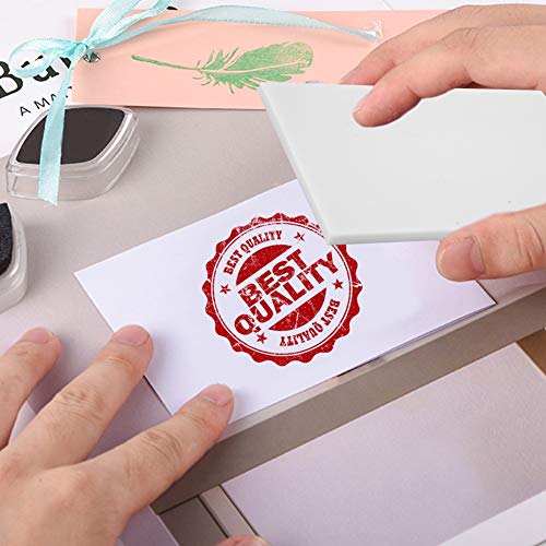 White Craft Foam Block for DIY Rubber Stamping Card Making Scrapbooking Cuttable Lightweight Art Supply - color: White