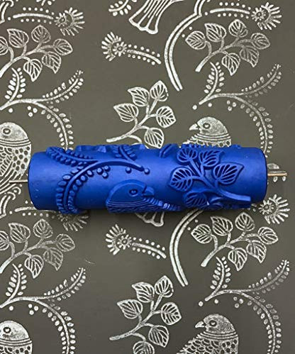 Pattern Paint Roller - 7" Roller (Bird of Paradise Pattern) - color: Bird of Paradise Pattern