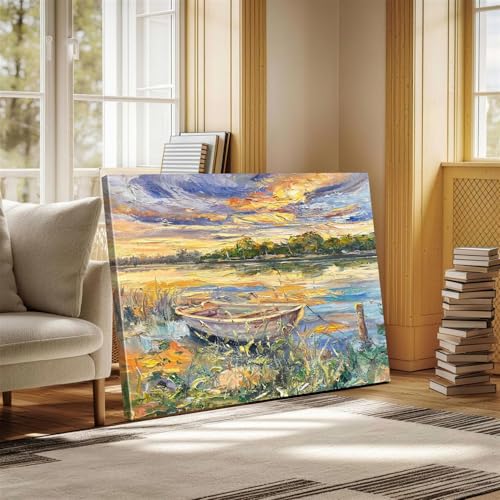 DIY Wood Canvas Stretcher Bars Kit 12" x 20", 1.25” Depth Gallery Wrapped Canvas Frame Kit for Oil Painting, Prints, Sturdy Wooden Frame for Wall Art, Easy Assembly, Made in USA - size: 12"X20"