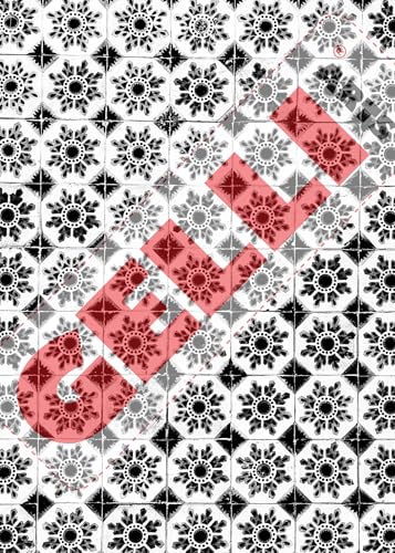 Gelli Arts Image Transfer Printables Lisbon Tiles - 20 Tile Images Included, Use Gel Plates, Great for Teachers and Students of All Ages - color: Image Transfer Printables - Morrocan Tiles