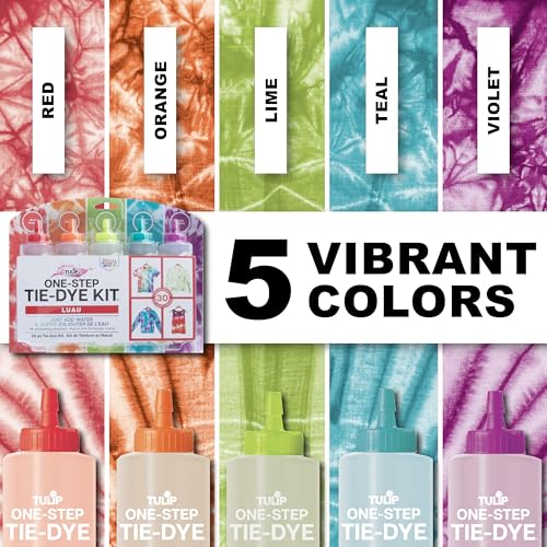 TULIP I Love To Create Tulip One-Step Tie-Dye Kit, Large, Luau (LGTDKIT-31676) - color: Luau