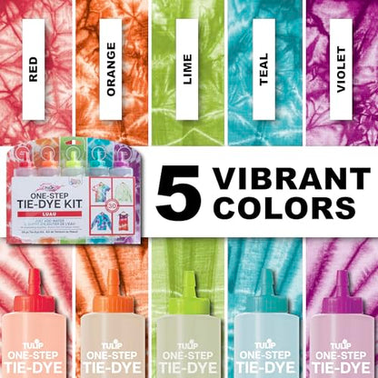 TULIP I Love To Create Tulip One-Step Tie-Dye Kit, Large, Luau (LGTDKIT-31676) - color: Luau