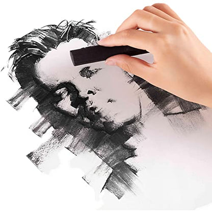 Artist Willow Charcoal Sticks Water Basic Natural Charcoal Piece 1 PCS (Willow Charcoal Diameter 16 mm)