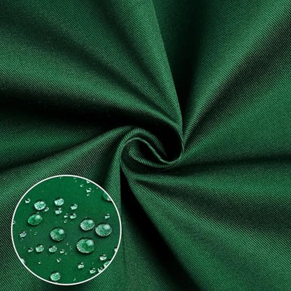TFTAFAN Cobbler Apron Unisex Waterproof Apron with 2 Deep Pockets Art Smock for Painting Cleaning Artiest Apron work kitchen - color: Green