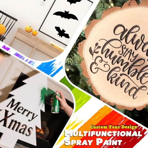 Custom Stencils for Spray Painting Reusable Calligraphy Letter Paint Stencils, Personalized Hollow Wall Stencil for Crafts, Graffiti & Fabric Painting (Custom Stencil) - style: custom stencil