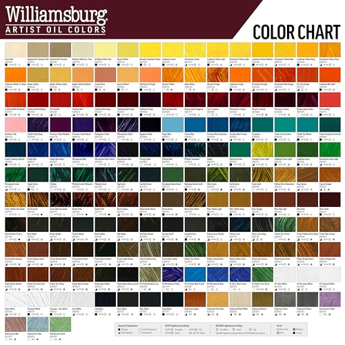 Williamsburg Artist Oil Colors by GOLDEN, Unbleached Titanium, 150 ml tube, Professional Oil Paint, Opaque - color: Unbleached Titanium, size: 5.07 Fl Oz (Pack of 1)