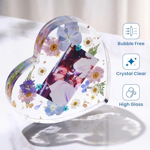 LET'S RESIN Resin Epoxy Kit, 1.5 Gallon Crystal Clear Epoxy | Bubble Free, Art Supplies with Measuring Cups,Stir Stick,Gloves,Resin and Hardener for Mold Casting,Jewelry,Craft - size: 1.5gallon