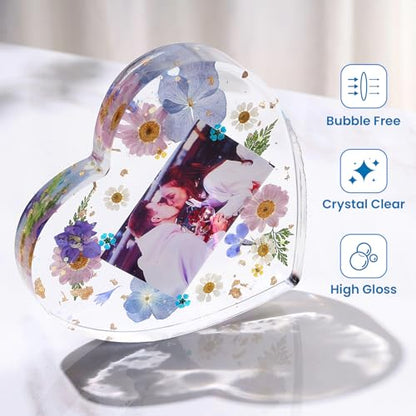 LET'S RESIN Resin Epoxy Kit, 1.5 Gallon Crystal Clear Epoxy | Bubble Free, Art Supplies with Measuring Cups,Stir Stick,Gloves,Resin and Hardener for Mold Casting,Jewelry,Craft - size: 1.5gallon