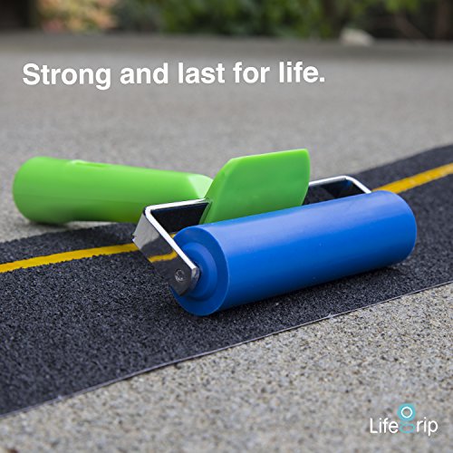 LifeGrip Rubber Brayer Roller - 4 inch/10 cm Wide - Ideal for Car Sound Deadening, Mats, Deadener Insulation, Construction, Masonry, Stamping, Anti Slip/Skid, Wallpaper Installation… - size: 4 inch/10 cm